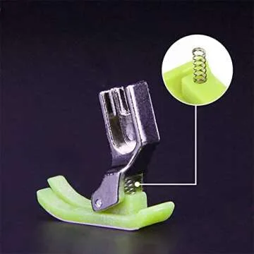 omoBigDeal Teflon Non-Stick Presser Foot for Sewing Machines