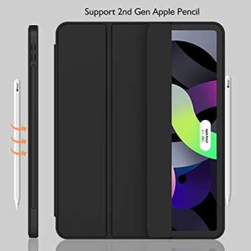 iMieet iPad Air 11 Inch Case with Pencil Holder and Stand