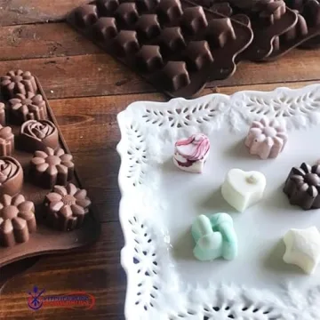 KITCHENATICS Silicone Molds for Chocolate & Candy Making