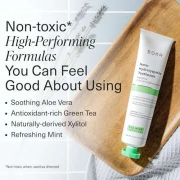 Boka Toothpaste Nano Hydroxyapatite Travel Size - Ela Mint