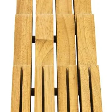 WÜSTHOF 7-Slot Drawer Knife Storage Organizer in Oak