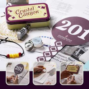 Hunt A Killer Homicide at The Heist - Solve a Murder of a Brilliant Thief - for True Crime Fans with Documents & Puzzles - Murder Mystery Game for Adults - Solve Crimes at Game Night or Date Night