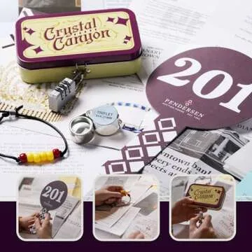 Hunt A Killer Homicide at The Heist - Solve a Murder of a Brilliant Thief - for True Crime Fans with Documents & Puzzles - Murder Mystery Game for Adults - Solve Crimes at Game Night or Date Night