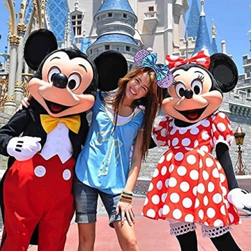 Eisyaa Sequin Mouse Ears Headband for Disney Fun