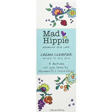 MAD HIPPIE CREAM CLNSR,GNTL,MSTRZNG, 4 Fl Oz