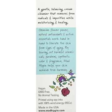 MAD HIPPIE CREAM CLNSR,GNTL,MSTRZNG, 4 Fl Oz