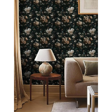 Floralplus Removable Peel and Stick Wallpaper for Home