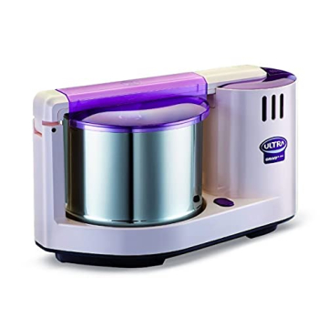 Elgi Grind+ Gold Table Top Wet Grinder with Atta Kneader, 110 Volt, 2-Liter, Purple