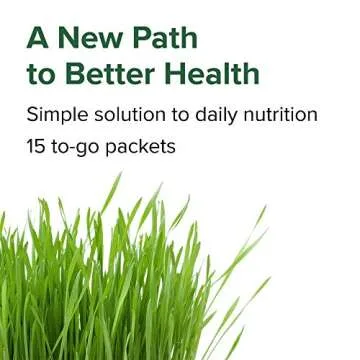 Vibrant Health, Green Vibrance Packets, Travel-Friendly Vegan Superfood Powder, 15 Packets