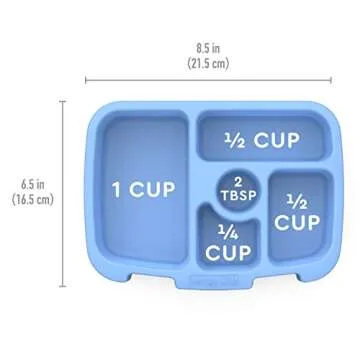 Bentgo Kids Prints Tray - Fun Portion Control for Healthy Meals