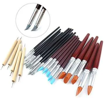 25 Pcs Hamineler Clay Sculpting Tool Set for Artists
