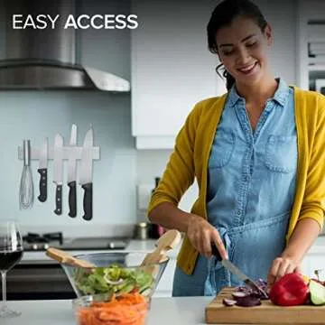 Modern Innovations 10 Inch Magnetic Knife Bar for Elegant Organization