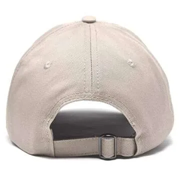 DALIX Beige Bad Hair Day Baseball Cap for All