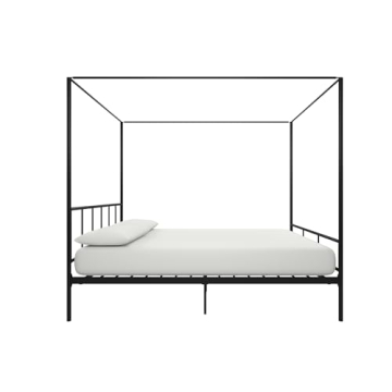 Elegant Novogratz Modern Four Poster Bed for Home Decor