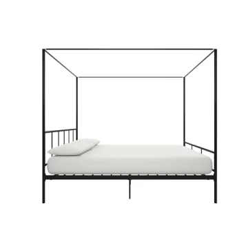 Elegant Novogratz Modern Four Poster Bed for Home Decor