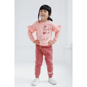 Cozy Disney Marie Infant Girls Sweatshirt and Pants Set