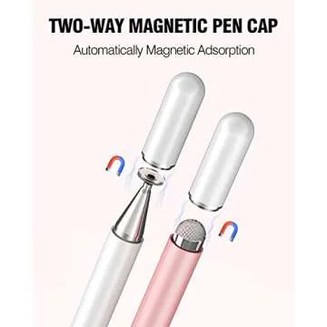 2-in-1 Stylus Pens for iPad & Touch Screens - 3 Pack