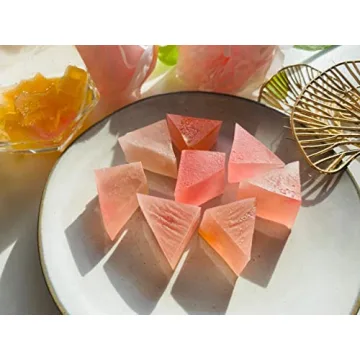 Silky Gem Lychee Aurora Crystals Edible Candy Treats