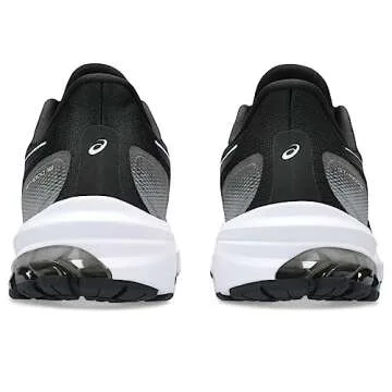 ASICS Women's GT-1000 12 Running Shoes, 9, Black/White