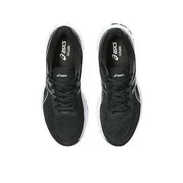 ASICS Women's GT-1000 12 Running Shoes, 9, Black/White