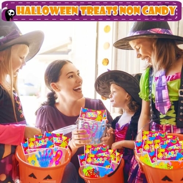 48PCS Halloween Sticky Toys for Kids Goodie Bag Stuffers