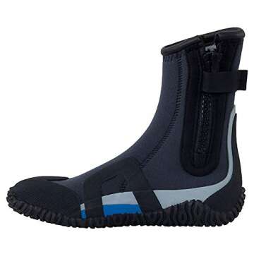 NRS Paddle Wetshoe - Women's, Black/Gray, 9, 30040.02.103