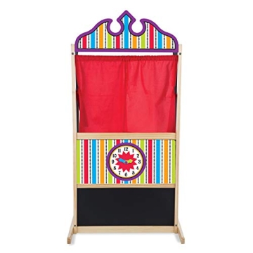 Melissa & Doug Deluxe Puppet Theater for Creative Kids