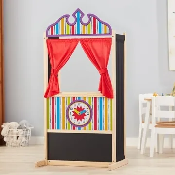 Melissa & Doug Deluxe Puppet Theater for Creative Kids