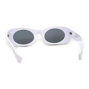 Unique Concave Thick Mod Sunglasses for Stylish Women