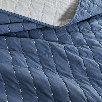 SHALALA NY Reversible Cotton Quilt Set for All Seasons