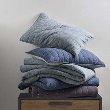 SHALALA NY Reversible Cotton Quilt Set for All Seasons