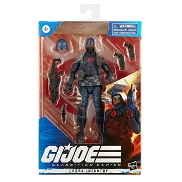 G.I. Joe Classified Cobra Infantry Figure 6 Inches Collectible