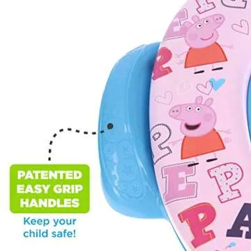 Ginsey Peppa Pig "I'm Peppa Pig" Soft Potty Seat - Comfortable & Fun!