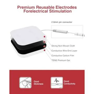 TENKER EMS TENS Unit - Versatile Pain Relief Device