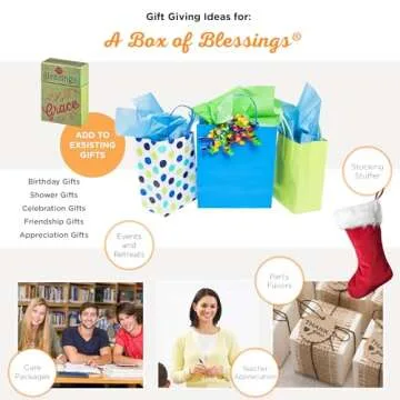 Retro Blessings 101 Blessings of Grace Cards, Inspirational Scripture Cards to Keep or Share (Boxes of Blessings)