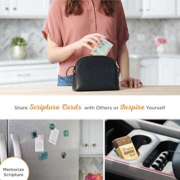 Retro Blessings 101 Blessings of Grace Cards, Inspirational Scripture Cards to Keep or Share (Boxes of Blessings)