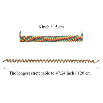 WILLBOND 12 Pairs No Tie Curly Shoelaces Elastic Shoe Lace Solid Color Suitable in Sports Flat Shoelace(Multicolor)