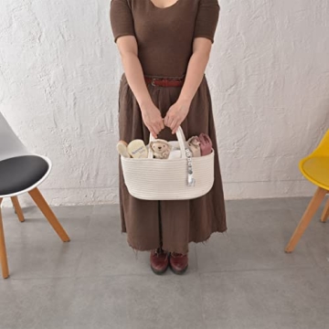 Stylish Baby Diaper Caddy Organizer Portable for Newborn