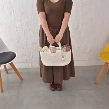 Stylish Baby Diaper Caddy Organizer Portable for Newborn