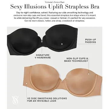 Victoria's Secret Sexy Illusions Uplift Strapless Bra