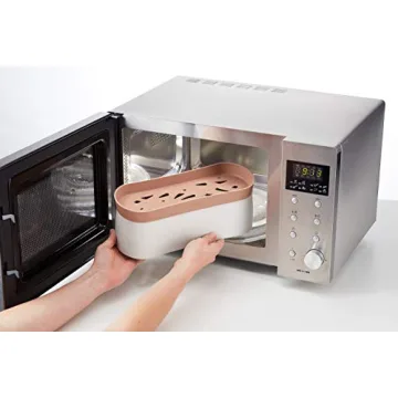 Lekue Quick Microwave Pasta Cooker, one size, Terracotta