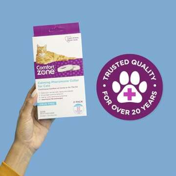 Comfort Zone Cat Calming Collar: 2 Pack