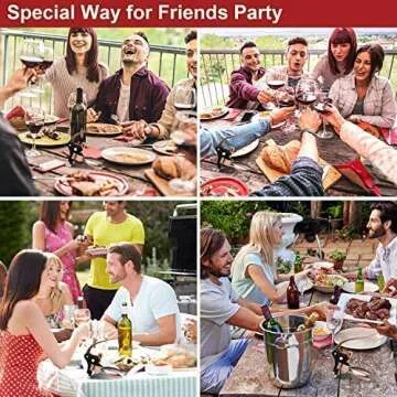 Wine Bottle Opener Corkscrew Set-[2020 Upgraded] Holleringlan Wine Opener Kit With Foil Cutter,Wine Stopper And Extra Spiral