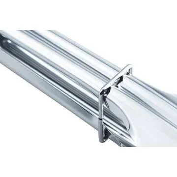 HINMAY Stainless Steel Serving Tongs Grilling Tongs for Cooking Camping Barbecue (12-Inch 3 Pieces)