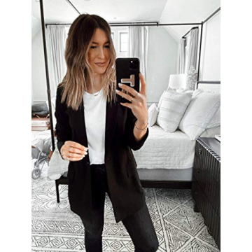 Drop Women's Blake Long Blazer - Elegant & Affordable Fashion
