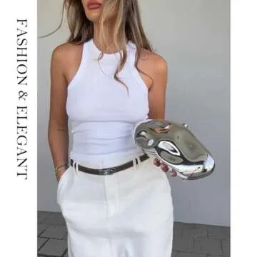 Elegant NUSTTAL Acrylic Clutch Purse for Women