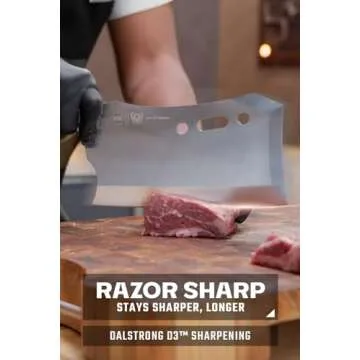 Dalstrong Obliterator Cleaver - Heavy Duty & Razor Sharp