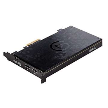 Elgato Game Capture 4K60 Pro - 4K 60fps Capture Card with Ultra-Low Latency Technology for Recording...