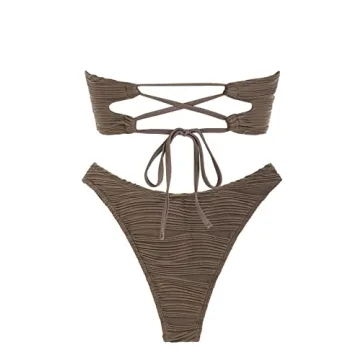 Stylish ZAFUL Bandeau Bikini for Ultimate Summer Fun