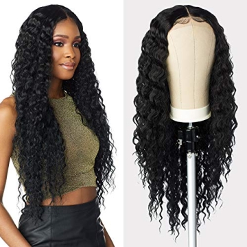 Sensationnel Butta Lace Wig with 5 inch deep parting in Jet Black